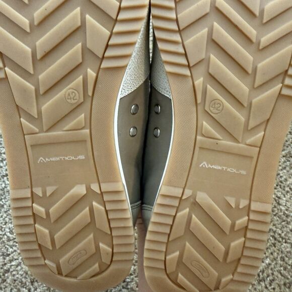 Ambitious Men's Slow Lace-Up Sneaker Leather Neutral EU Size 42 EUC - Picture 14 of 14